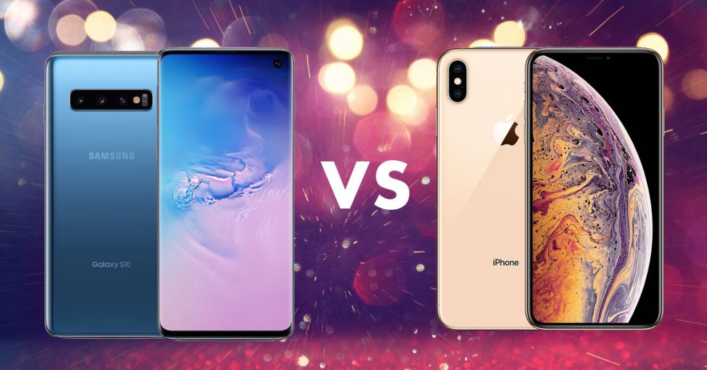 Samsung S10 vs iPhone XS