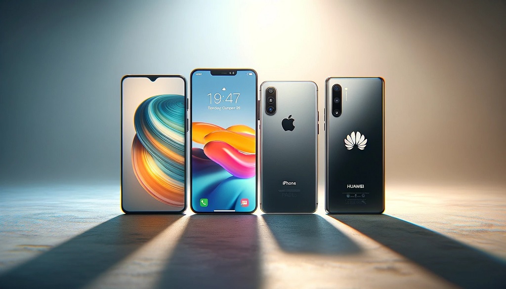 Samsung Galaxy S23 vs UltraiPhone 15 Pro Max vs Huawei Mate 60 Pro