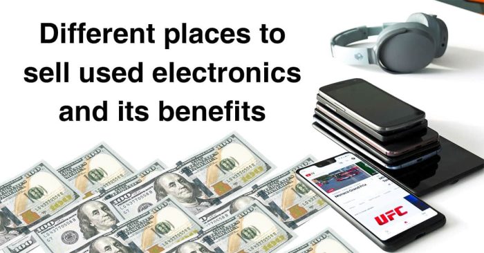Different places to sell used electronics and its benefits Gizmogo