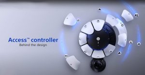 New PlayStation Round Controller : Access controller