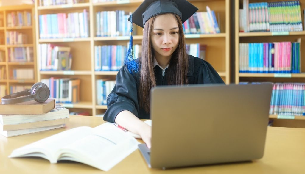 University student laptop