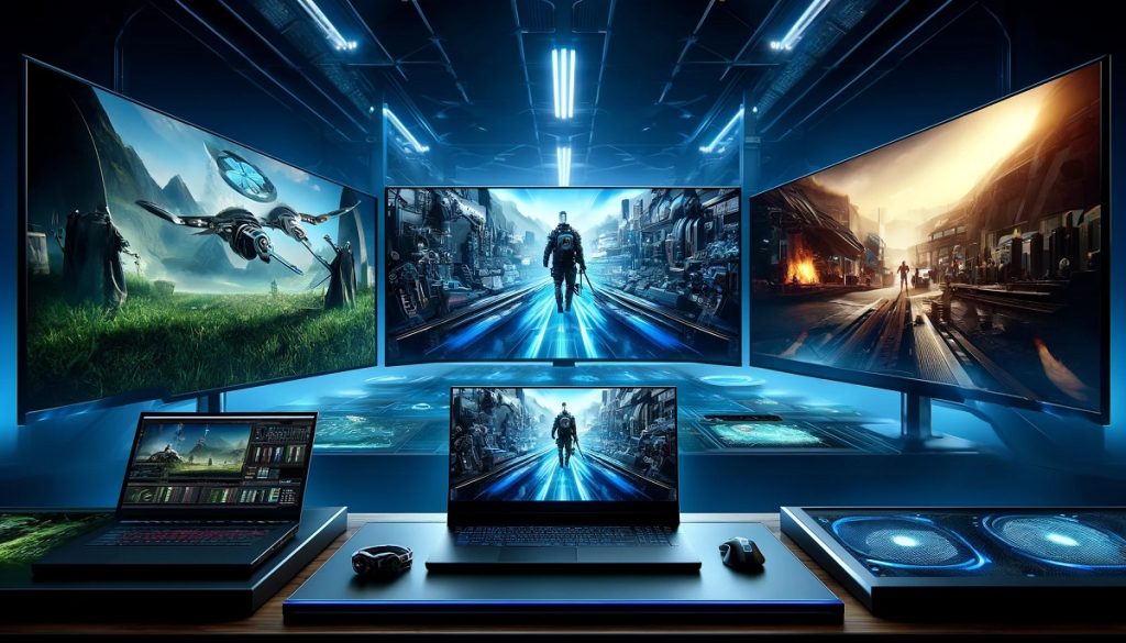 Display types to consider with laptop gaming