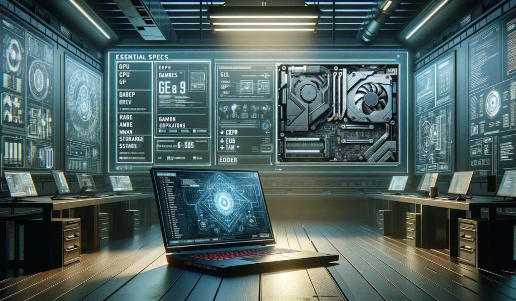 specs of a good gaming laptop