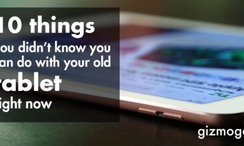 10 things you didn’t know you can do with your old tablet right now