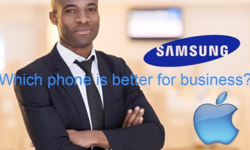 Buying a phone for business? Samsung or iPhone?