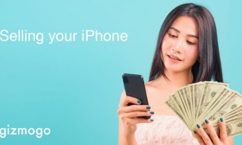 A lady wondering how to sell iPhone on Gizmogo