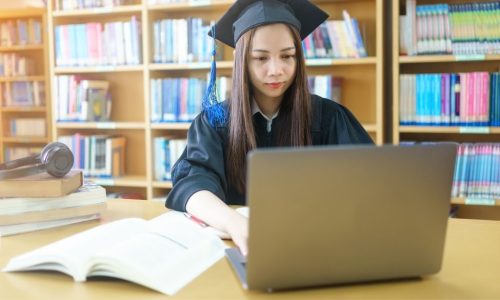 University student laptop