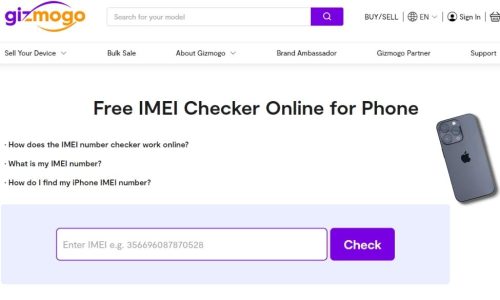 Free IMEI Number Checker