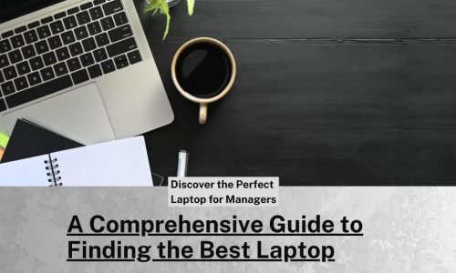 laptop for managers
