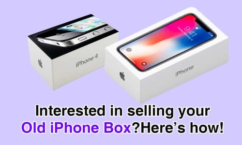can I sell my iPhone box ? Here’s how!